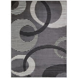 Moderno 6 Area Rugs Grey 8-X-10