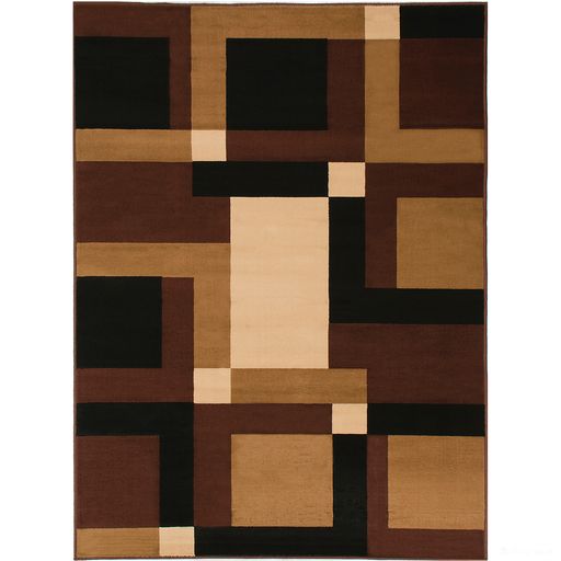 Moderno 9 Area Rugs Brown 8-X-10