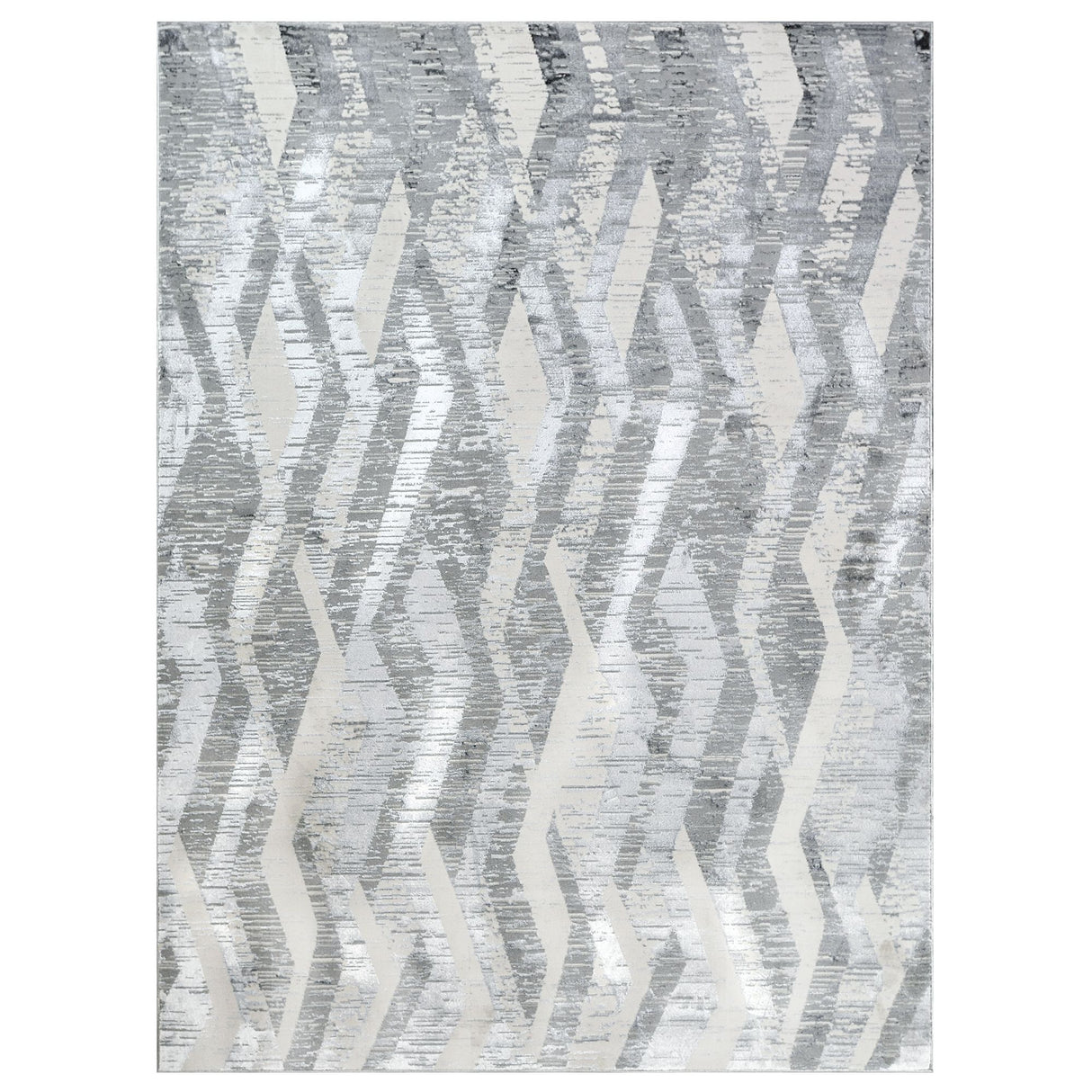 Talia-776 Area Rugs Rectangle Metallic 5-X-7