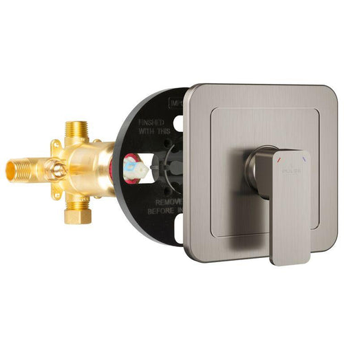 Tru-Temp Mixing Valve - 7.25X 7.25 X 5 -Square - 1/2