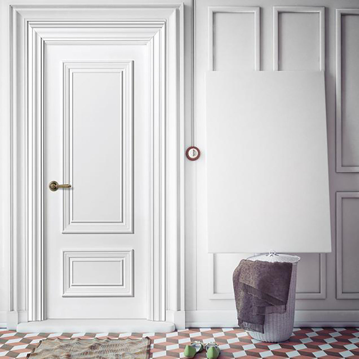 Palazzo 2 Polar White Interior Door