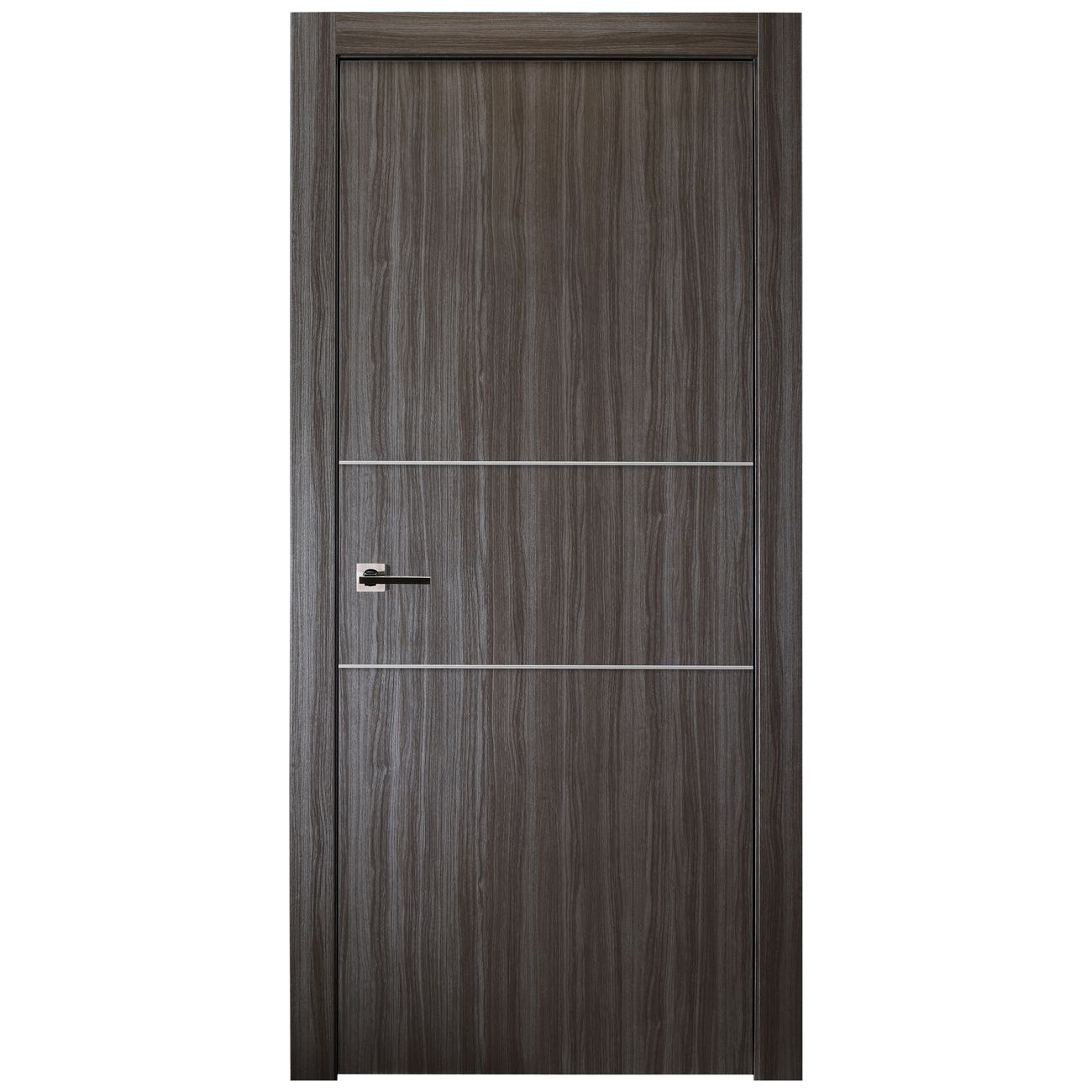 Palladio 2H Interior Door In Gray Oak Finish