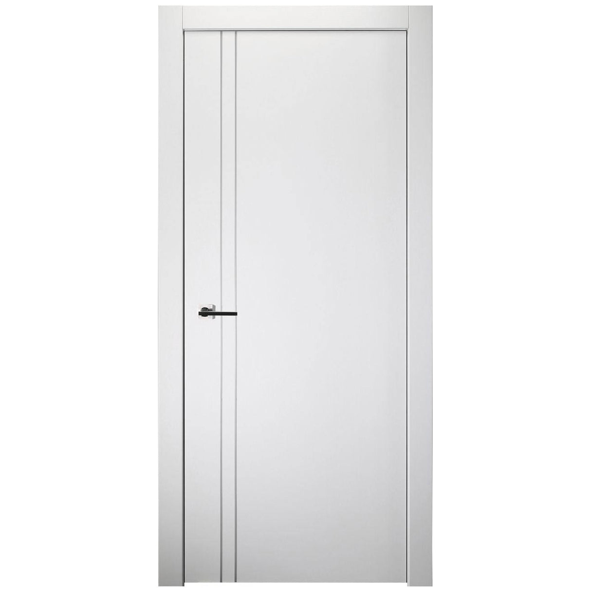 Palladio 2V Interior Door in Bianco Noble Finish