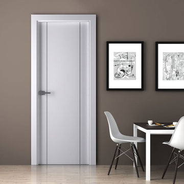 Smart Pro 2U Interior Door in Polar White Finish