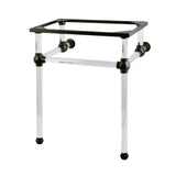 Templeton 24" x 20-3/8" x 30" Acrylic Console Sink Legs