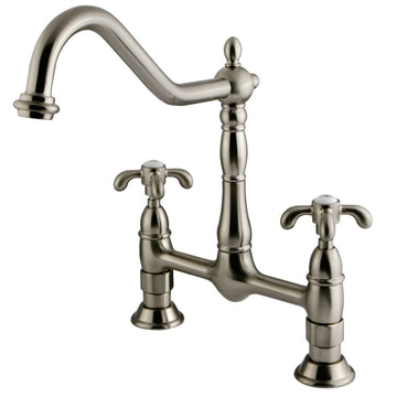 French Country Bridge Kitchen Faucet