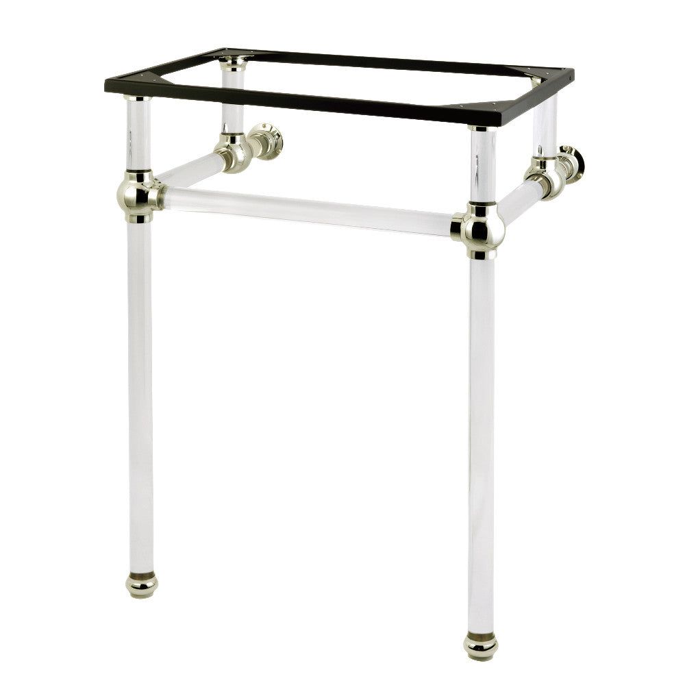 Templeton 24" x 20-3/8" x 33-1/4" Acrylic Console Sink Legs