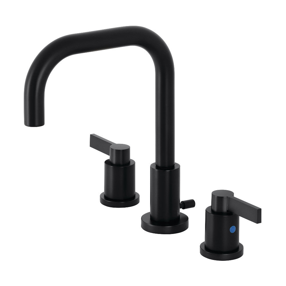 NuvoFusion Widespread Bathroom Faucet With Brass Pop Up