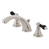 Widespread Bathroom Faucet with Plastic Pop-Up