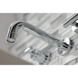 Manhattan 2-Handle 8 inch Wall Mount Bathroom Faucet