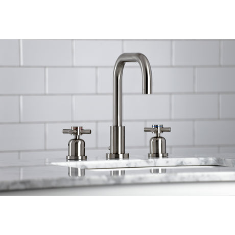 Concord Widespread Bathroom Faucet With Brass Pop Up - BUILDMYPLACE