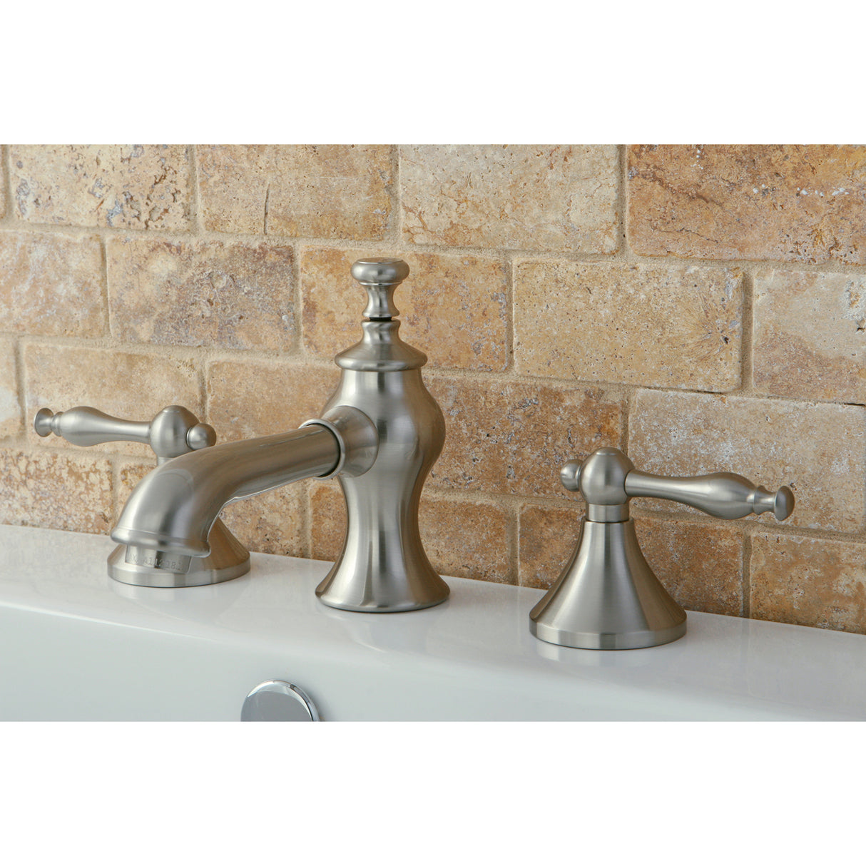 Naples 8" Widespread Bathroom Faucet, In 3.1" Spout Height