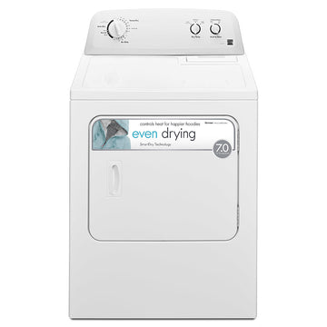 Kenmore Electric Dryer With Wrinkl Guard - White