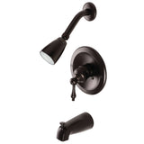 Tub and Shower Faucet W/ Metal Handle Material