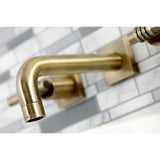 Milano Two-Handle Wall Mount Bathroom Faucet