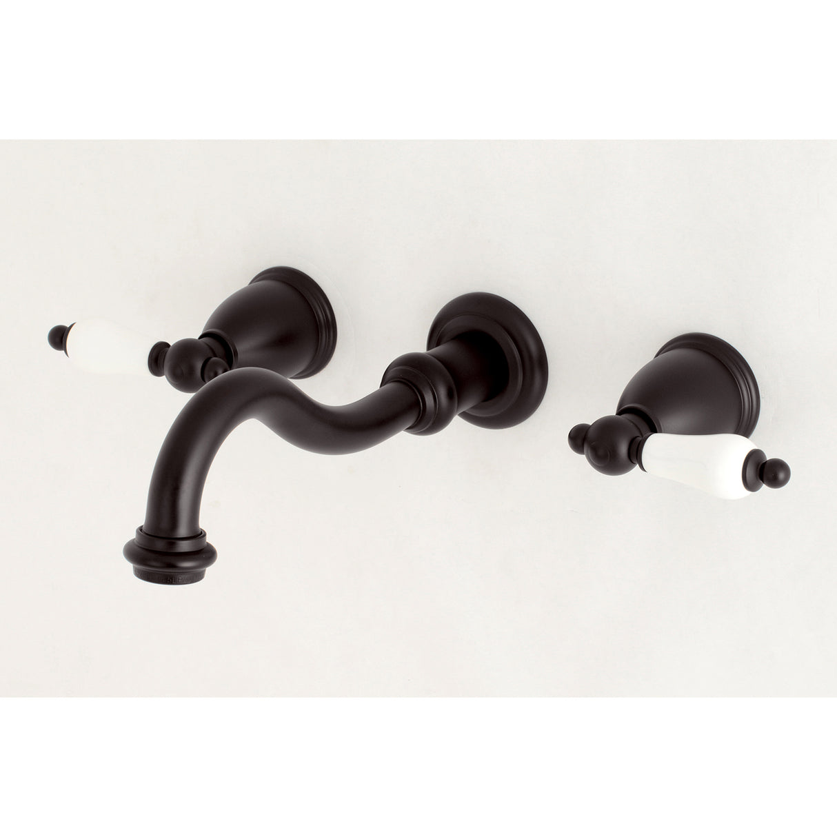 Vintage 2-Handle Traditional Wall Mount Bathroom Faucet