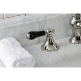 Widespread Traditional Bathroom Faucet with Brass Pop-Up