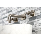 Manhattan Two-Handle Wall Mount Bathroom Faucet