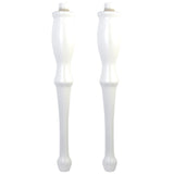 Imperial Pedestal for VPB532 Series 2Pcs/Set, White