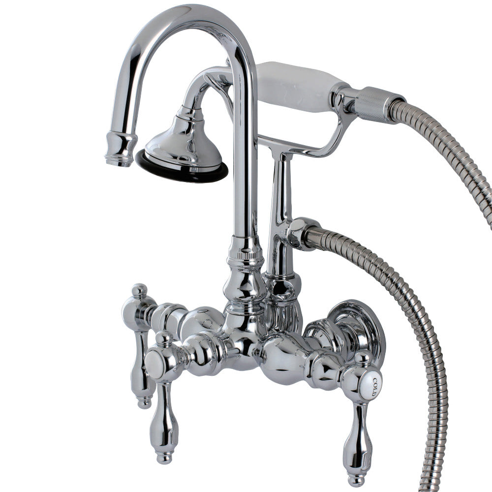 Tudor Wall Mount Clawfoot Tub Faucet