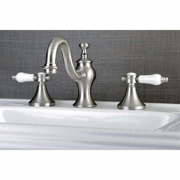 Widespread Lavatory Faucet With Brass Pop Up, 6.1 