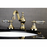 Wilshire 8 In. Two-handle 3-Hole Deck Mount Widespread Bathroom Sink Sink Faucet with Drain