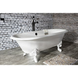 Clawfoot Tub with 7-Inch Faucet Drillings