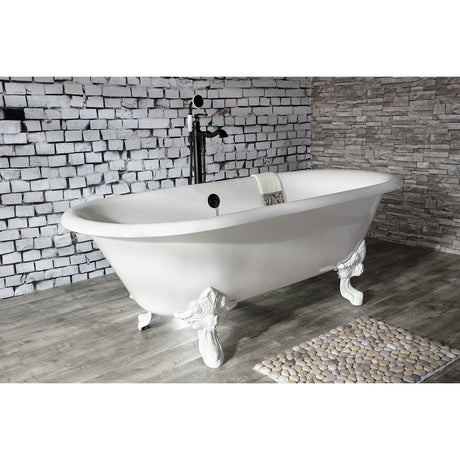 Clawfoot Tub with 7-Inch Faucet Drillings