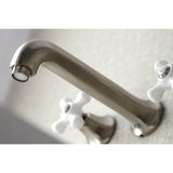 Metropolitan 2-Handle Modern Wall Mount Bathroom Faucet