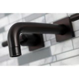 Manhattan Two-Handle Wall Mount Bathroom Faucet