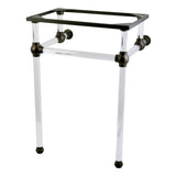 Templeton 24" x 20-3/8" x 33-1/4" Acrylic Console Sink Legs