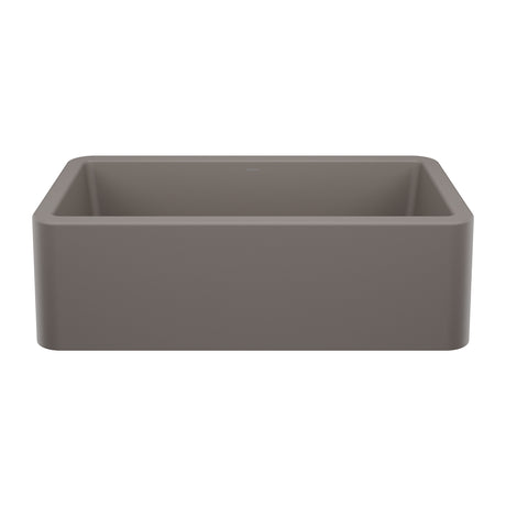 Blanco Ikon 33 Inch Silgranit Apron - Front Farmhouse Kitchen Sink - BUILDMYPLACE