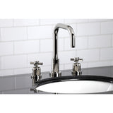 Millennium Widespread Bathroom Faucet With Dual Cross Handle