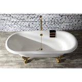 Clawfoot Tub with 7-Inch Faucet Drillings