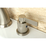 NuvoFusion 8 inch Modern Widespread Bathroom Faucet