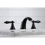 Widespread Bathroom Faucet with Plastic Pop-Up