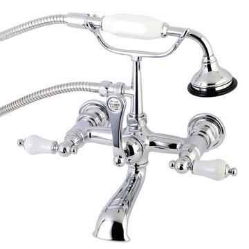 Vintage 7" Wall Mount Tub Faucet