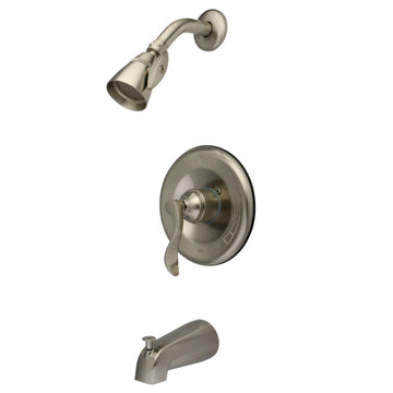 NuFrench Tub & Shower Faucet, Brushed Nickel