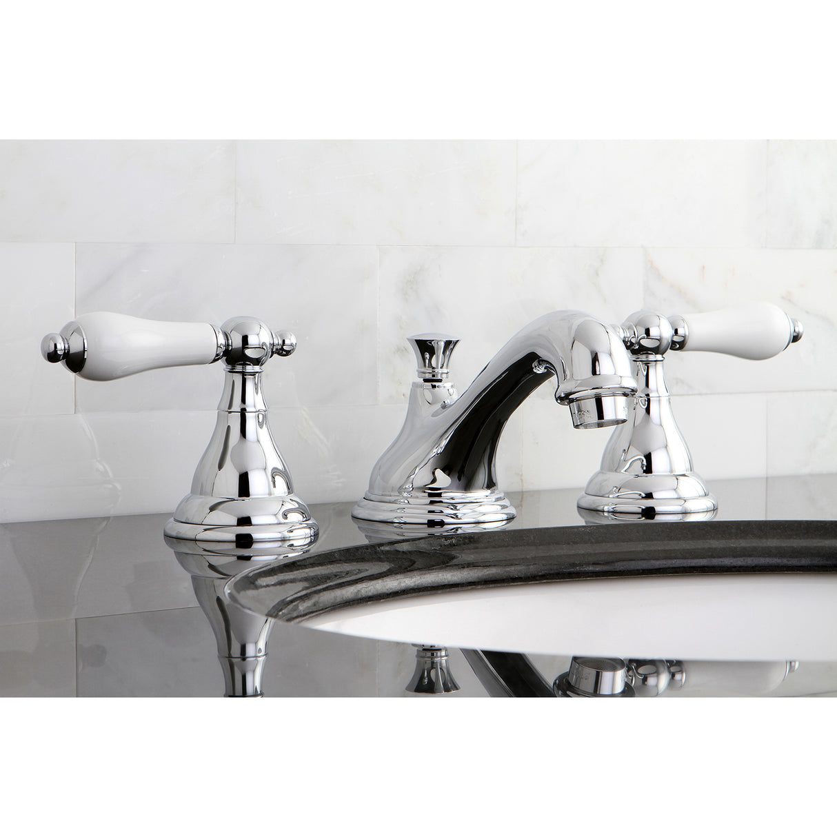 Royale Widespread 8 Inch Bathroom Faucet