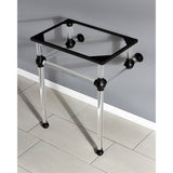 Templeton 24" x 20-3/8" x 30" Acrylic Console Sink Legs