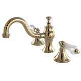 Wilshire 8 In. Two-handle 3-Hole Deck Mount Widespread Bathroom Sink Sink Faucet with Drain