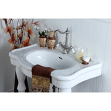 Imperial 32" x 22" Ceramic Console Sink (Single Faucet Hole)