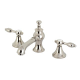 Tudor Widespread 8 Inch Bathroom Faucet