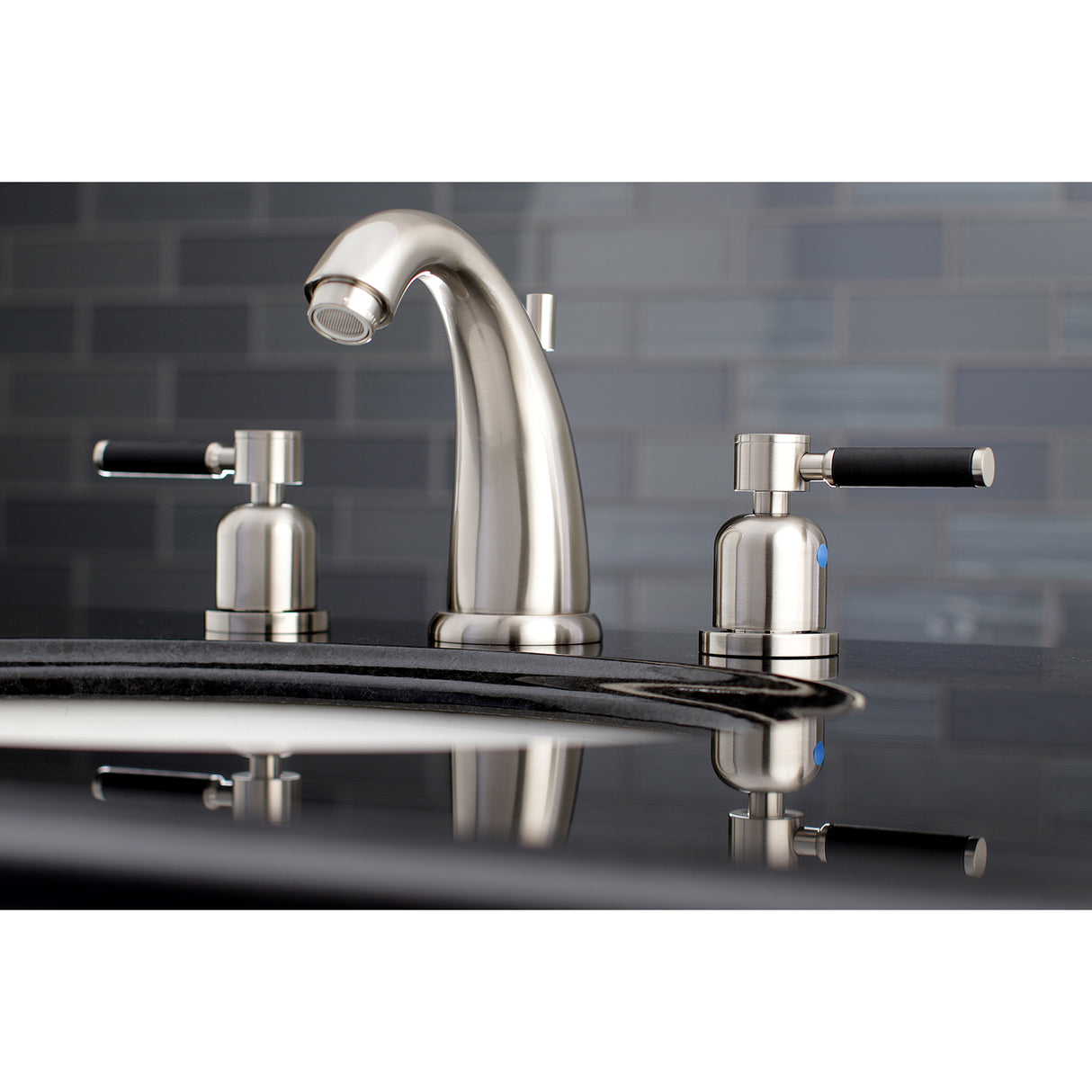 Kaiser Widespread 8 Inch Bathroom Faucet