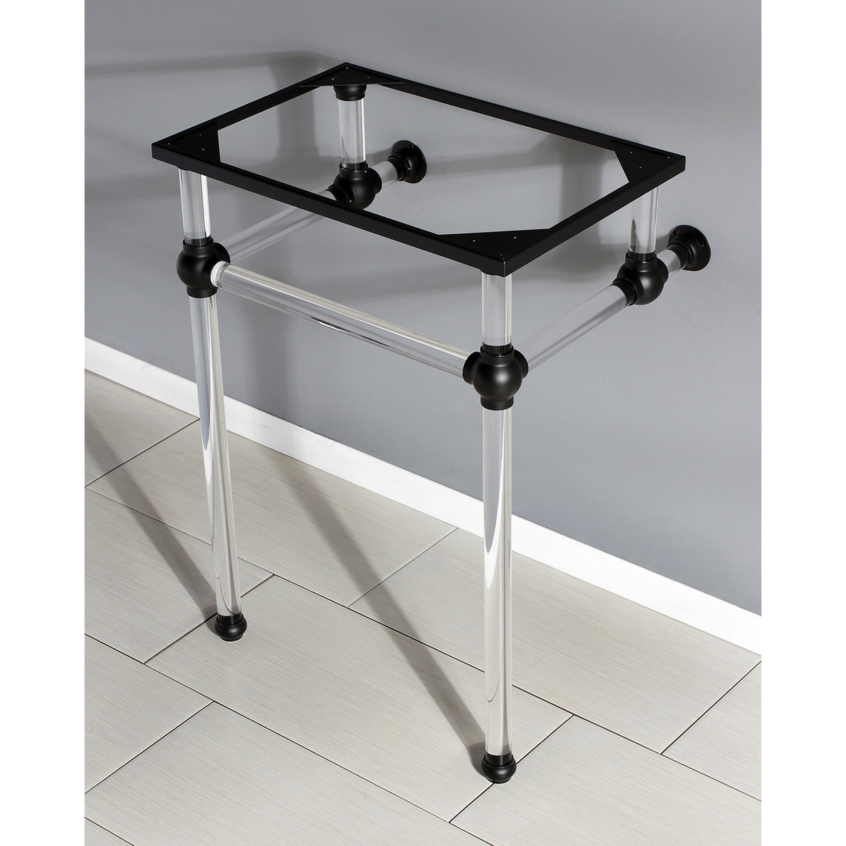 Templeton 24" x 20-3/8" x 33-1/4" Acrylic Console Sink Legs