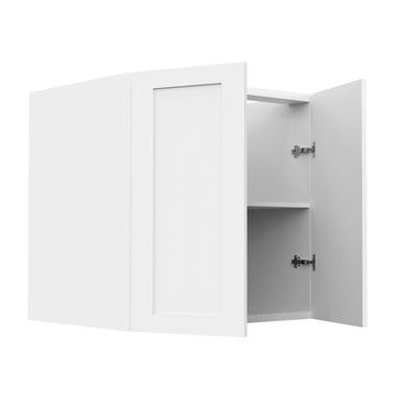 RTA - White Shaker - Vanity Base Full Double Door Cabinet | 36"W x 34.5"H x 21"D