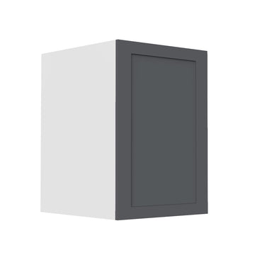 RTA - Grey Shaker - Full Height Single Door Base Cabinets | 9