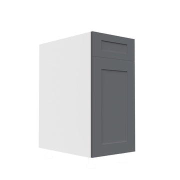 RTA - Grey Shaker - Single Door Base Cabinets | 15