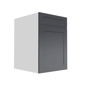 RTA - Grey Shaker - Single Door Base Cabinets | 21