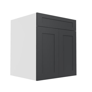 RTA - Grey Shaker - Double Door Base Cabinets | 27
